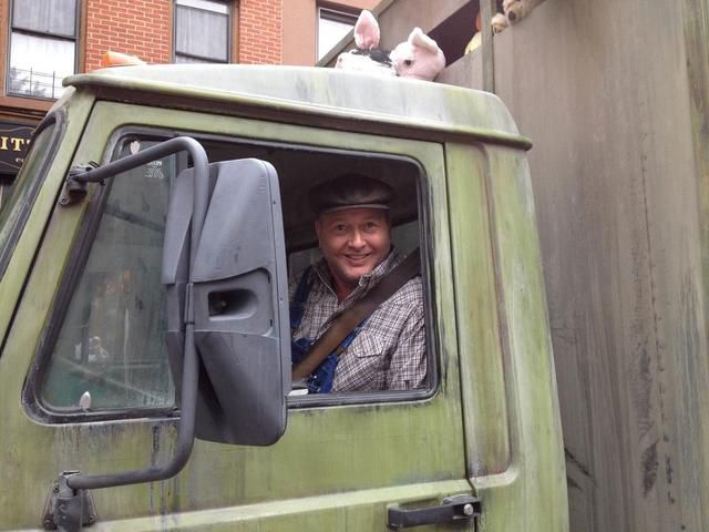 Joe the FarmerFirst spotted 10/10/13. Cobble Hill, Brooklyn, Driving Sirens of the Lambs truck. Joe told us, "I don't really know much, I'm just a driver, a delivery guy. I'm just here delivering meat. Farm fresh meat."